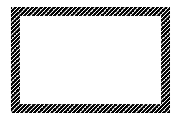 Simple vector rectangle frame or background rectangle shape