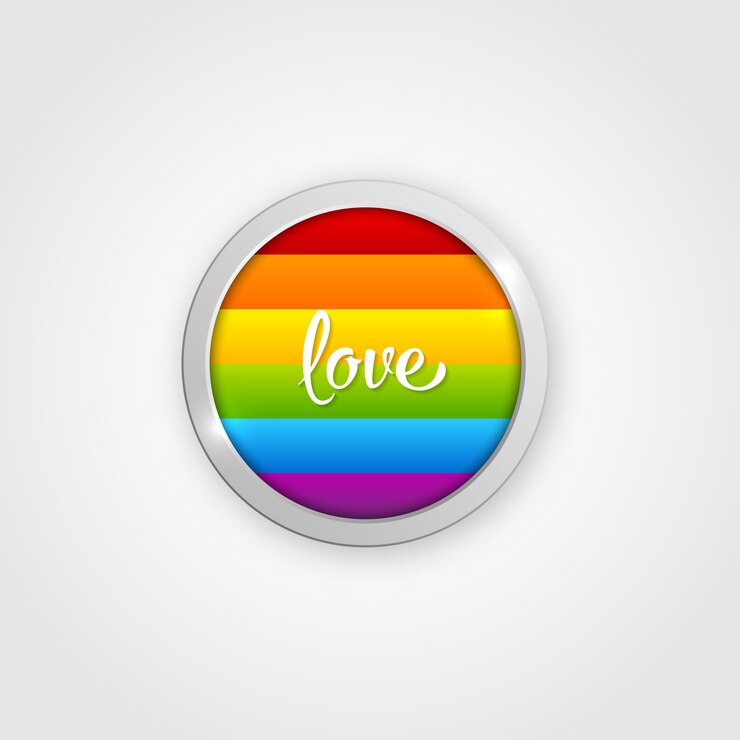 sirkulært LGBT-samfunnsflagg