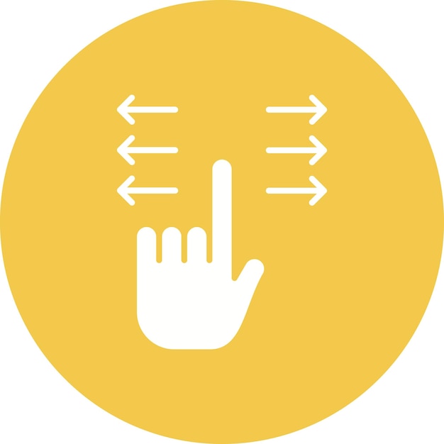 Slide icon vector image Can be used for User Experience