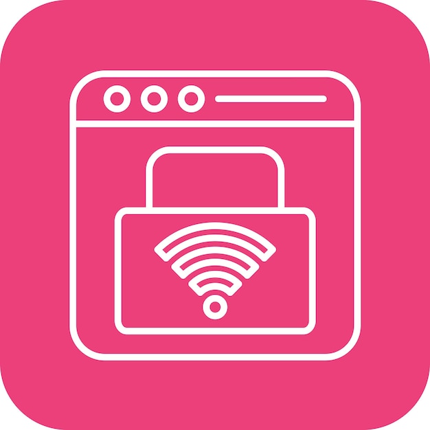 Smart Security icon vector image Can be used for Internet of Things