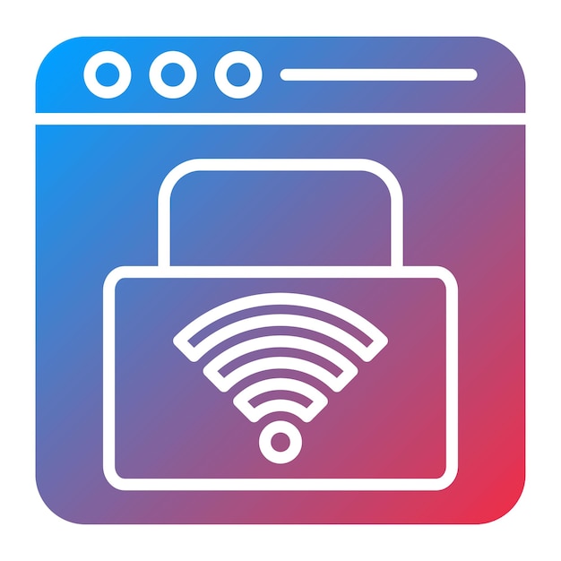 Smart Security icon vector image Can be used for Internet of Things