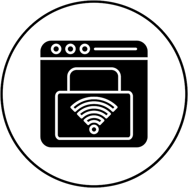 Smart Security icon vector image Can be used for Internet of Things