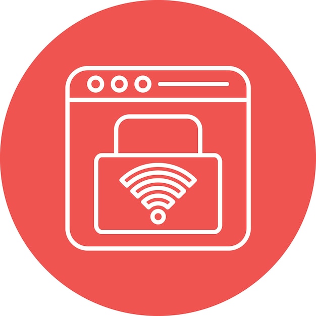 Smart Security icon vector image Can be used for Internet of Things