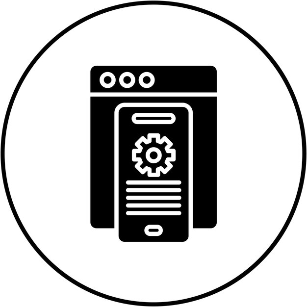 software development icon vector image can be used for no code