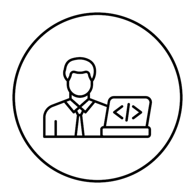software development vector icon can be used for no code iconset