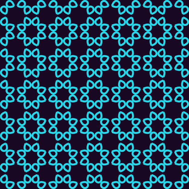 Sømløse geometriske linjer ornament mønster lineært mønster med tynt elegant blått farge ornamental tapet
