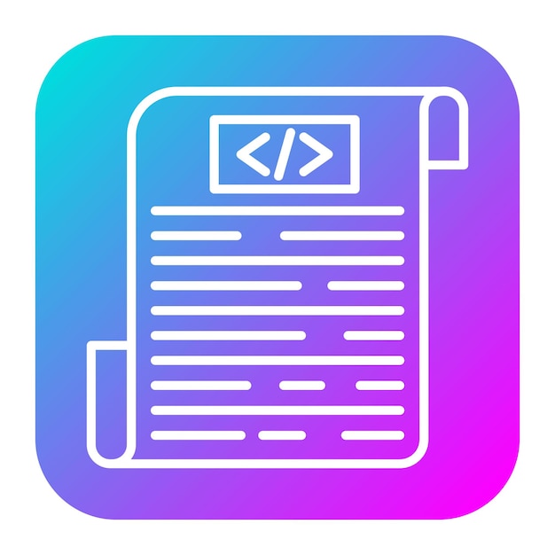 Source Code vector icon Can be used for No Code iconset