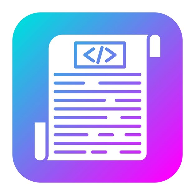 Source Code vector icon Can be used for No Code iconset
