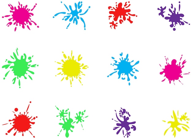 splash vector design illustration isolated on white background