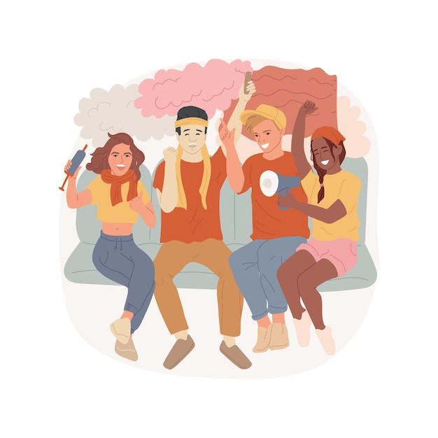 sport event isolated cartoon vector illustration