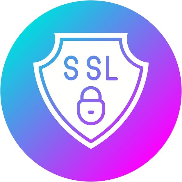 Ssl vector icon Can be used for User Experience iconset