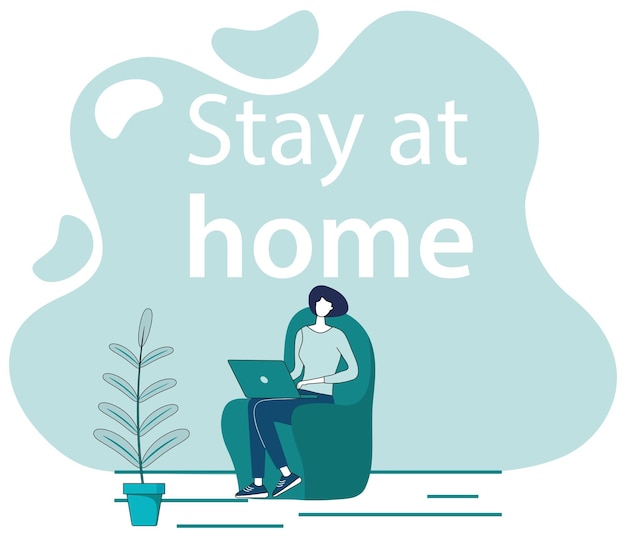 Stay at homeA call to stay at home and switch to remote work of people to prevent infection