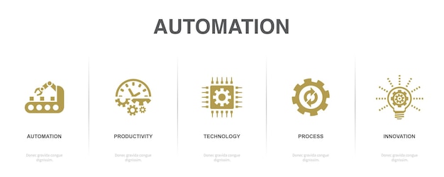 Stemmeassistent smarthjem virtuell assistent talegjenkjenning AI-assistent ikoner Infografisk designmal Kreativt konsept med 5 trinn