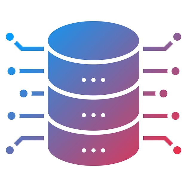 storage icon vector image can be used for computer science