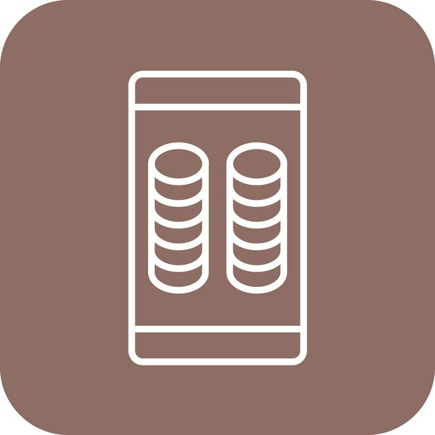 storage icon vector image can be used for mobile ui ux