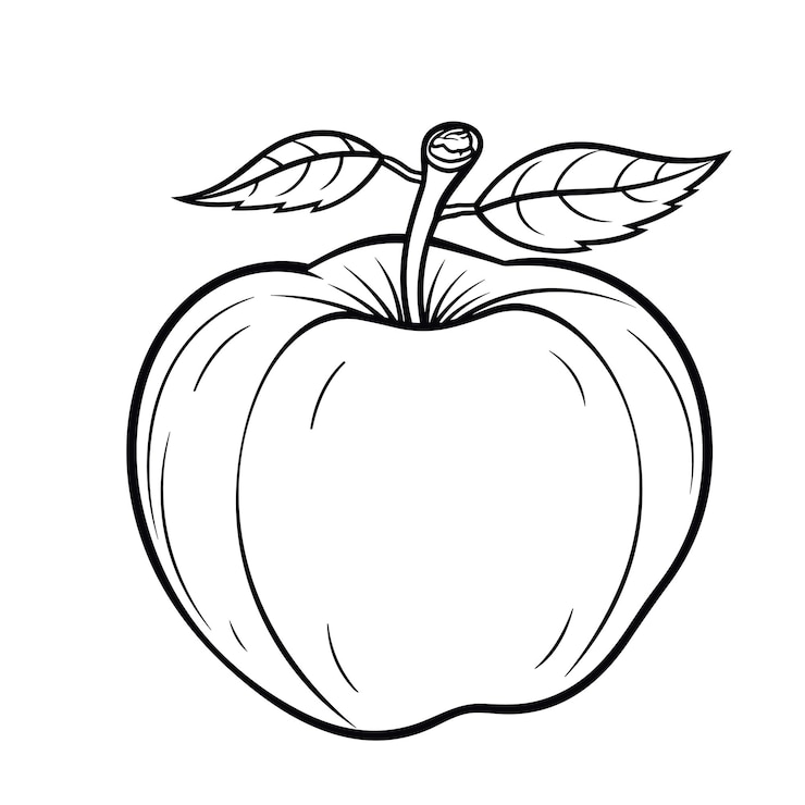 Vektor strawberry cartoon vector illustration nature concept isolated premium mascot fruit coloring page