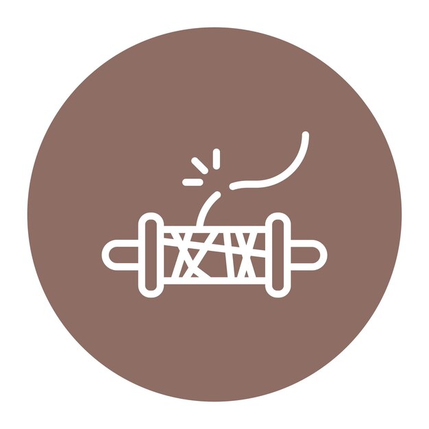 String icon vector image Can be used for Mining And Crafting