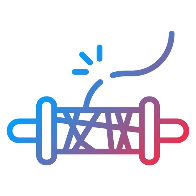 String icon vector image Can be used for Mining And Crafting
