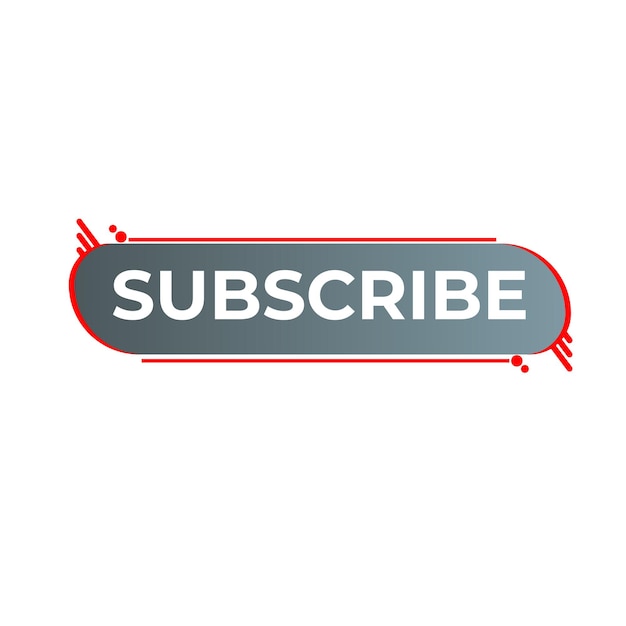 subscribe button design colorful