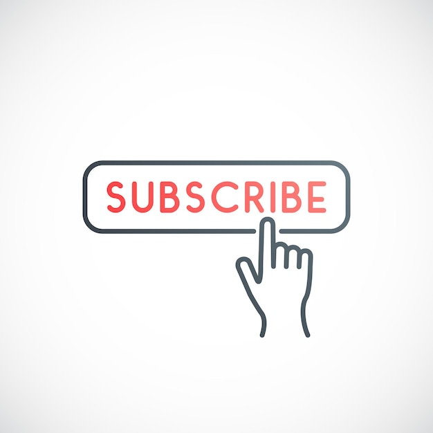 Subscribe button icon