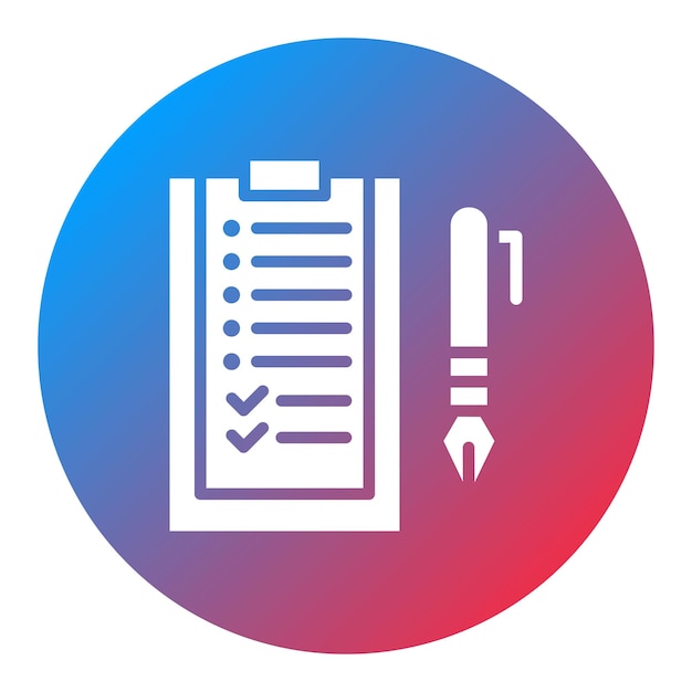 Summary List icon vector image Can be used for Documents And Files