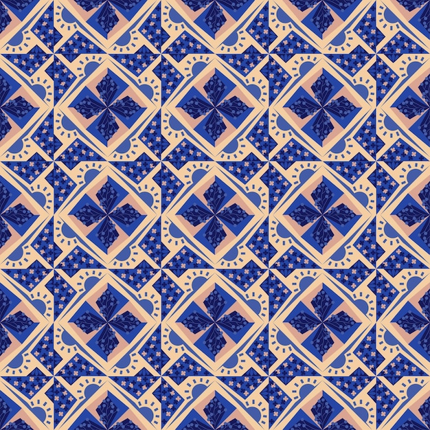Sun Floral Seamless Pattern Background Garden Nature Plant Art
