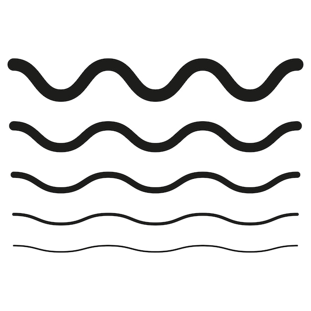 surface of water in the sea or ocean waves of water in a river vector illustration eps 10