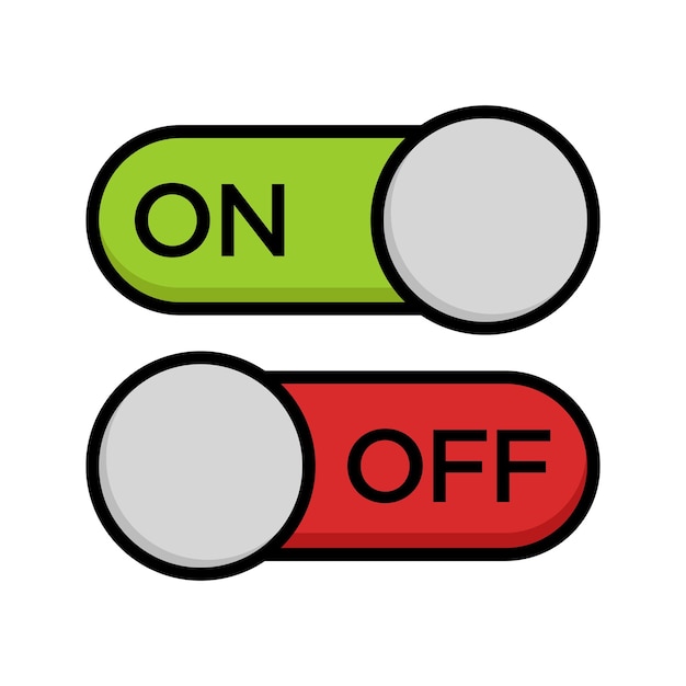 switch icon vector design template