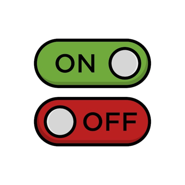 switch icon vector design template
