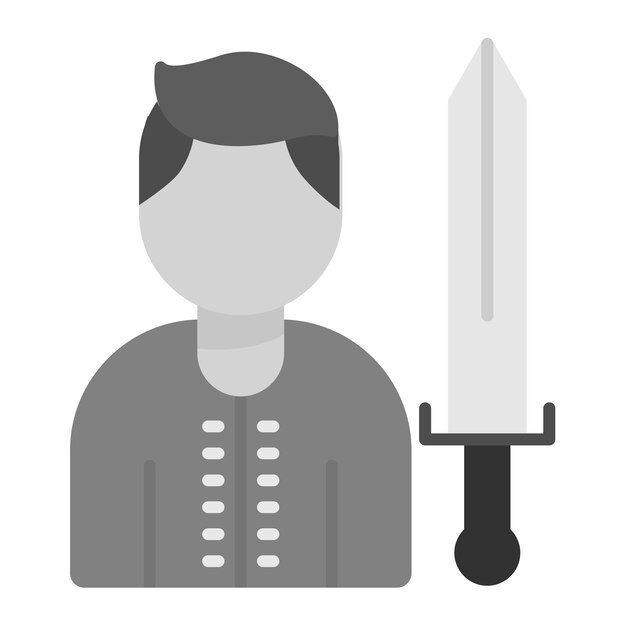 sword swallower icon vector image can be used for circus