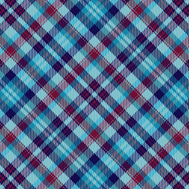 Tartan or plaid winter color pattern