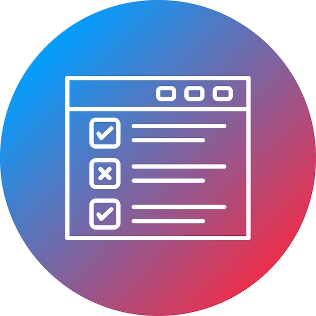Tasks List icon vector image Can be used for SEO and SEM