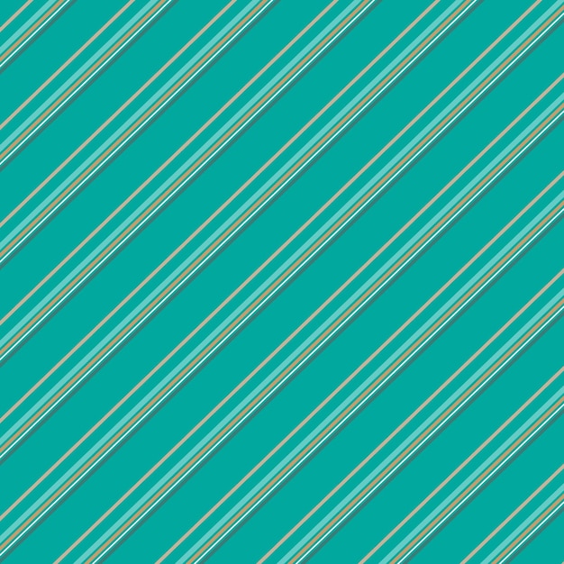 Teal Diagonal Stripes Pattern