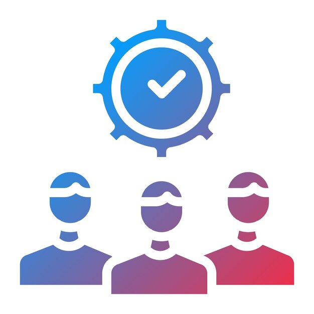 teamwork icon vector image can be used for core values