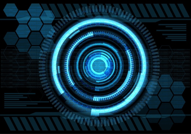 Technology blue energy design screen futuristic. 