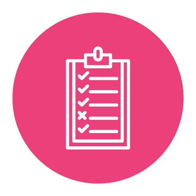 test scenario icon vector image can be used for software testing