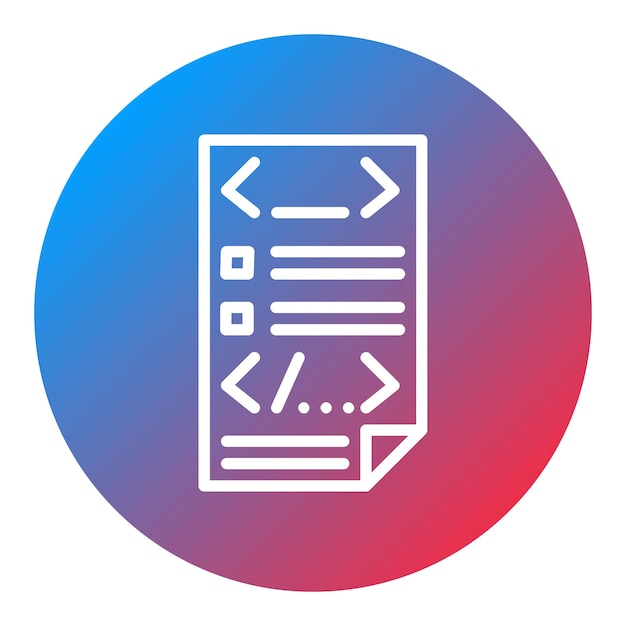 Test Script icon vector image Can be used for Quality Assurance