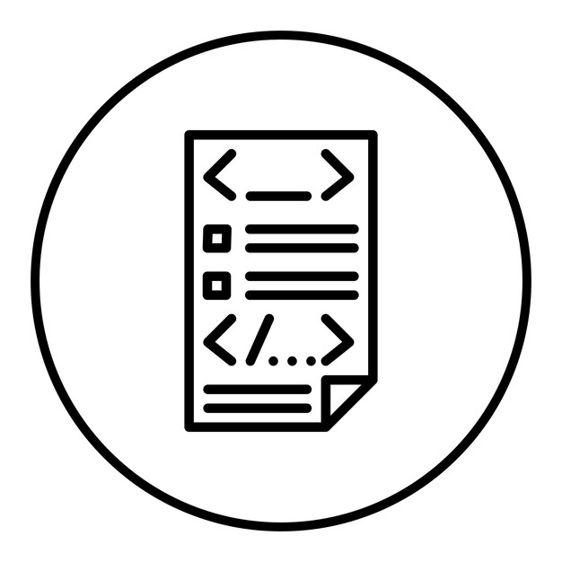 Test Script icon vector image Can be used for Quality Assurance