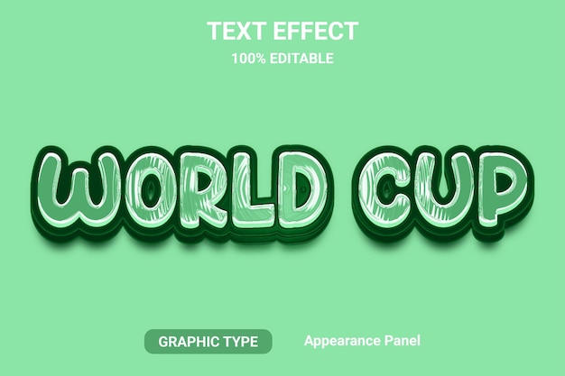 Text effect comic font style editable EPS file word and font can be changed