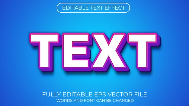 Text text effect