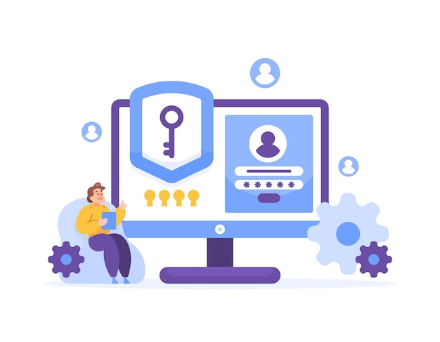 the concept of identity and access management or iam or control user access and identity