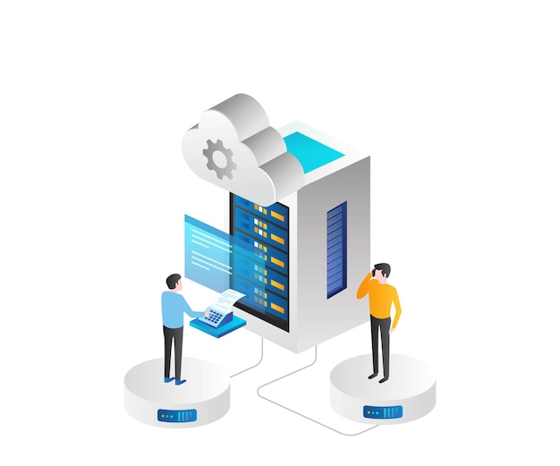 The team develops data and analyzes the cloud server via telephone
