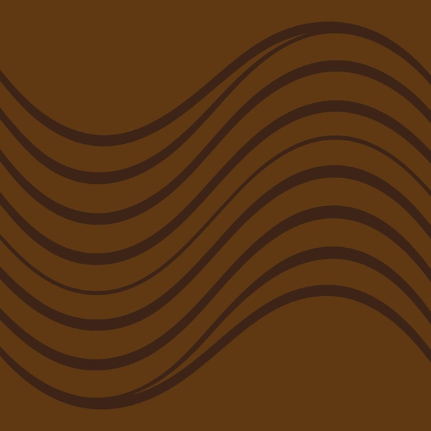 Thin line wavy abstract vector background Curve wave seamless pattern Line art striped Vector ill