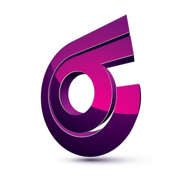 Three-dimensional colorful graphical icon isolated on white, teamwork idea vector design element. Abstract company special symbol.