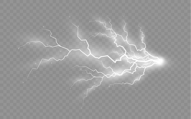 thunderstorm and lightning
