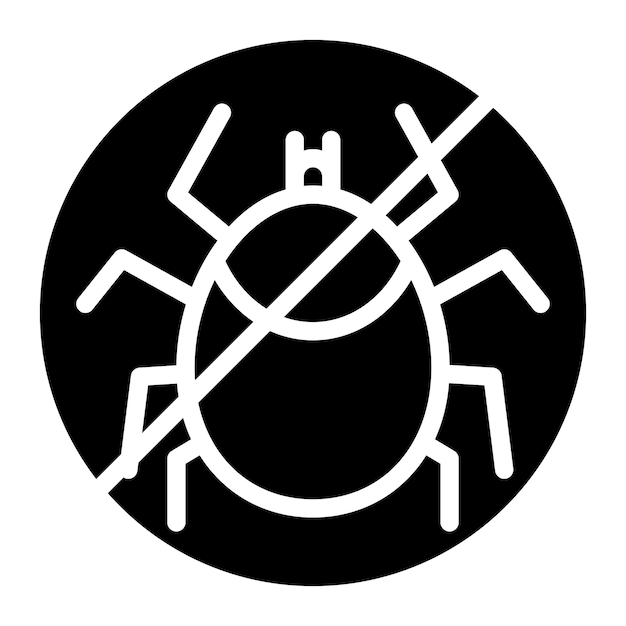 tick prevention icon vector image can be used for veterinary
