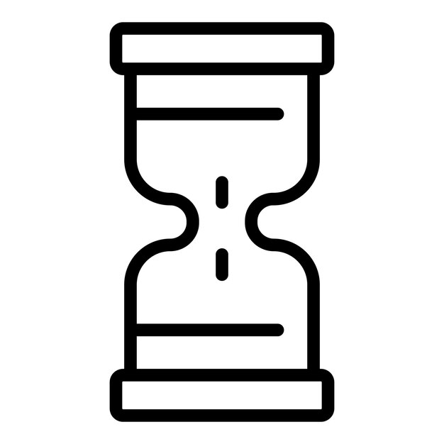 time education icon outline time education vector icon for web design isolated on white background