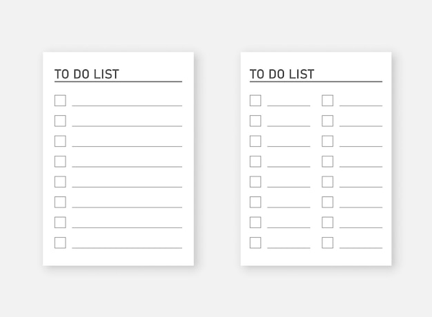 to do list or planning icon in flat style paper sheet with clipboard vector illustration on isolated background checkbox plan sign business concept
