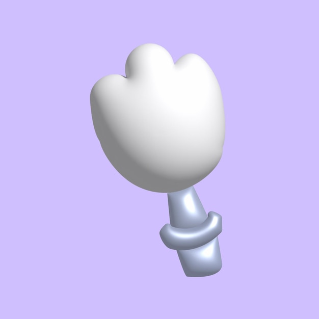 tooth oral health and dental concept realistic 3d object cartoon style vector illustration
