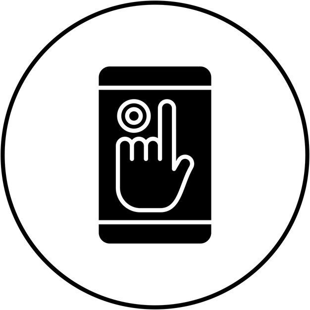 Touch Screen icon vector image Can be used for User Experience